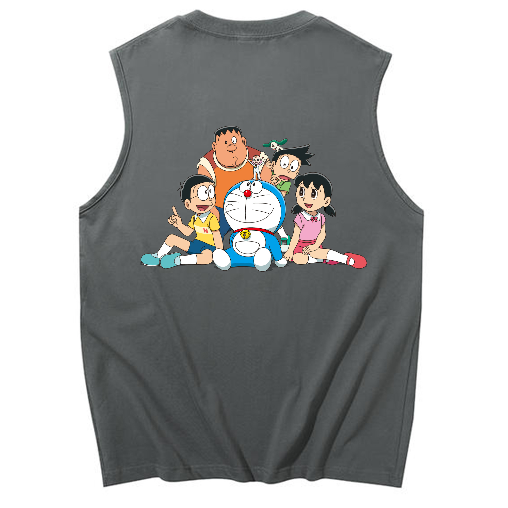 （画像用） ドラえもん Doraemon コットン100％タンクトップ（背面プリント）